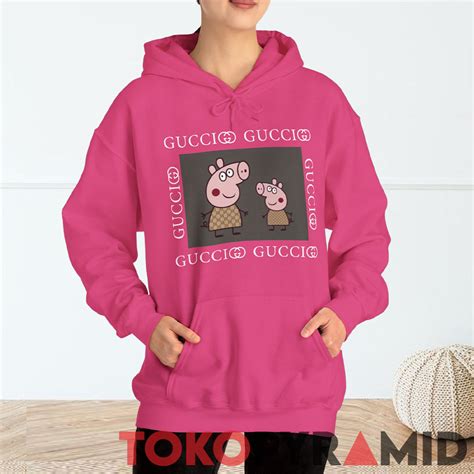 gucci peppa hoodie|gucci chinese new year capsules.